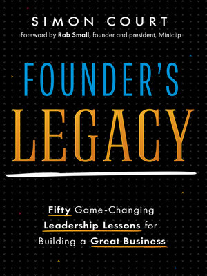 cover image of Founder's Legacy